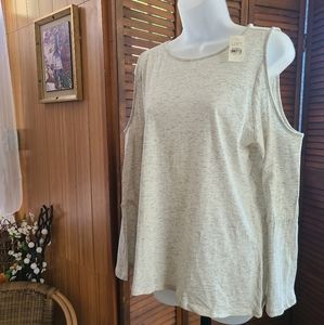 💥 Sale Loft cold shoulder blouse